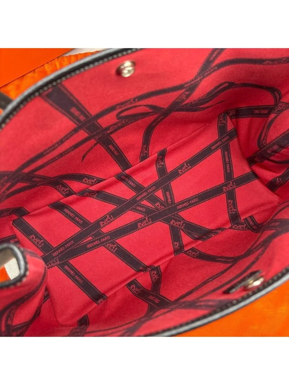 Hermes Garden Party 36 Bolduc Ribbon Tote